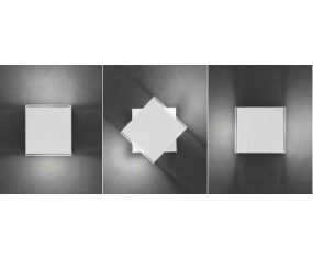 BRAGA ILLUMINAZIONE APPLIQUE CUBO LED A1 2