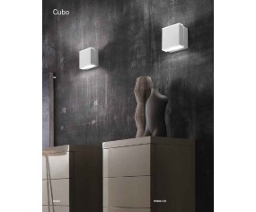 BRAGA ILLUMINAZIONE APPLIQUE CUBO LED A2
