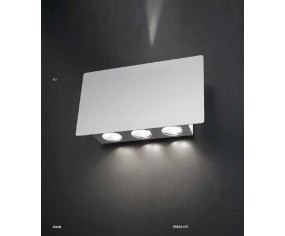 BRAGA ILLUMINAZIONE APPLIQUE RADIUS LED A