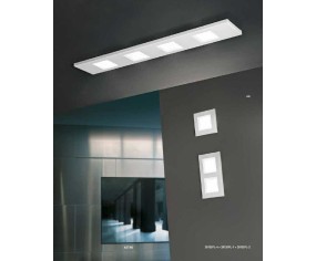 BRAGA ILLUMINAZIONE PLAFONIERA ASTRO LED PL4