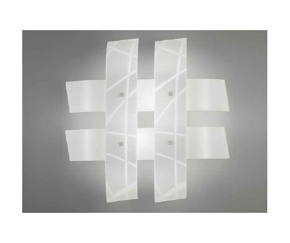 BRAGA ILLUMINAZIONE PLAFONIERA ASHTAG PL55