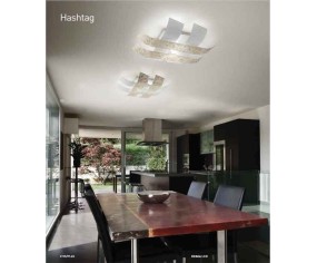 BRAGA ILLUMINAZIONE PLAFONIERA ASHTAG PL65