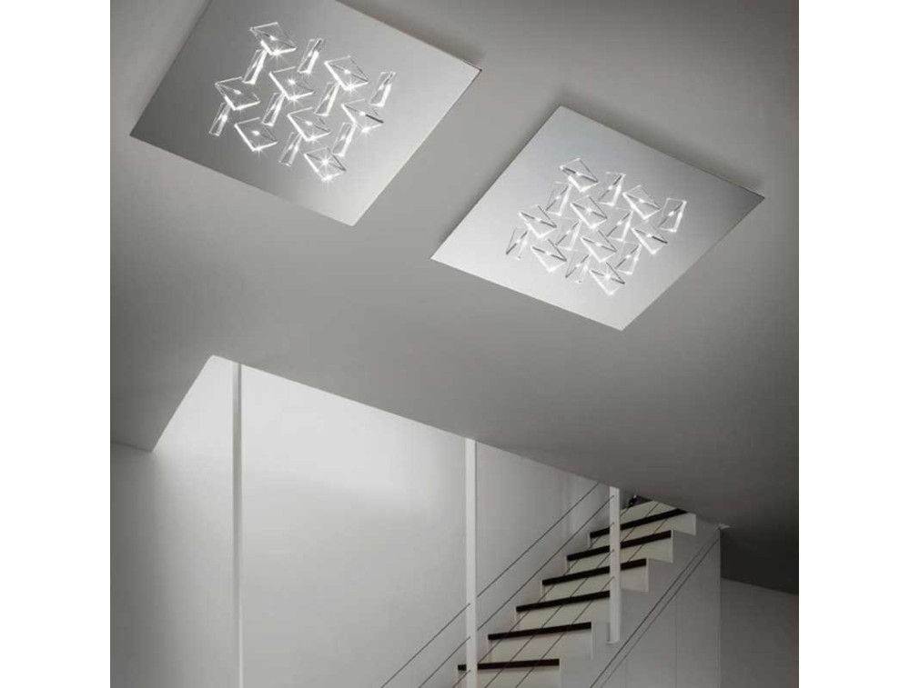 Plafoniere Classiche In Cristallo : Braga illuminazione plafoniera cristalli pl lampada da soffitto