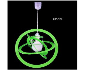 DE MAIO PLEXIGLASS SOSPENSIONE VERDE