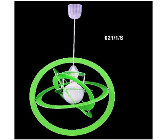 DE MAIO PLEXIGLASS SOSPENSIONE VERDE