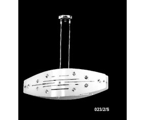 DE MAIO PLEXIGLASS SOSPENSIONE BIANCA 