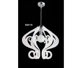 DE MAIO PLEXIGLASS SOSPENSIONE BIANCA