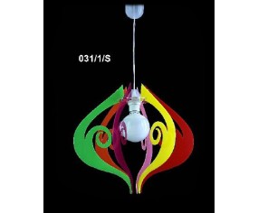 DE MAIO PLEXIGLASS SOSPENSIONE MULTICOLORE