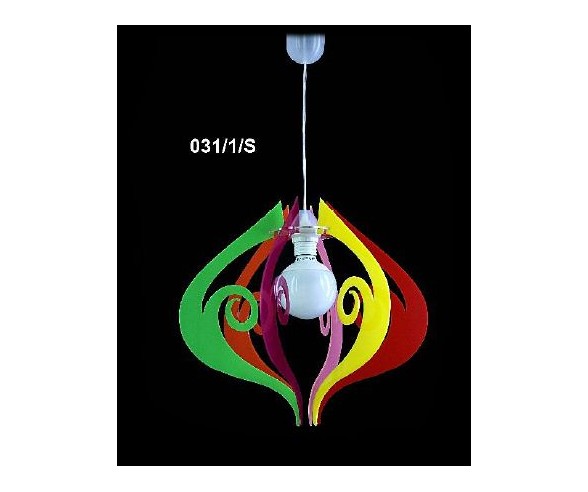 DE MAIO PLEXIGLASS SOSPENSIONE MULTICOLORE