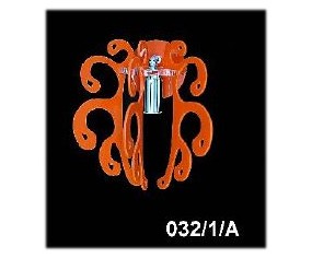 DE MAIO PLEXIGLASS APPLIQUE ARANCIO 032/1/S