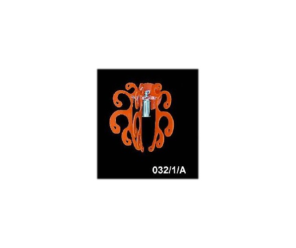 DE MAIO PLEXIGLASS APPLIQUE ARANCIO 032/1/S