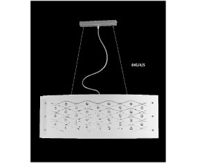 DE MAIO PLEXIGLASS SOSPENSIONE BIANCA