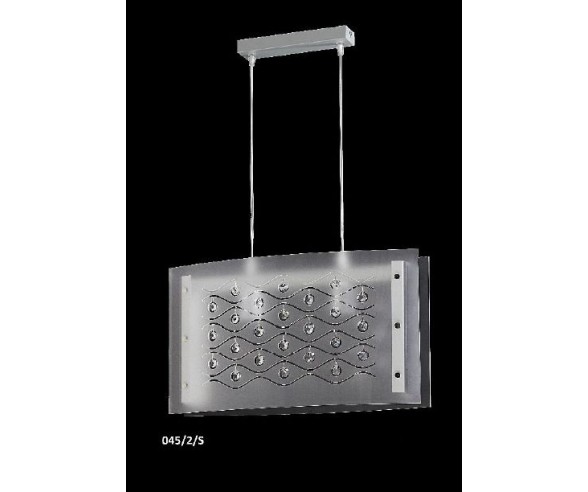 DE MAIO PLEXIGLASS SOSPENSIONE GRIGIO