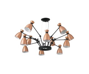 LAMPADA A SOSPENSIONE RETRO 12 LUCI FB