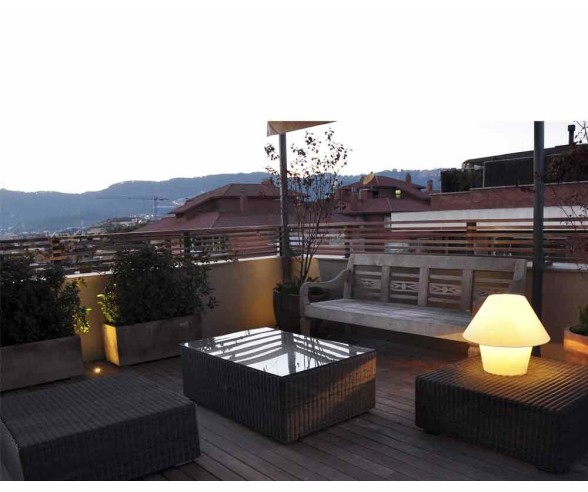 LAMPADA DA TAVOLO/TERRA VERSUS-E FB-74423