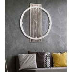 PINTDECOR OROLOGIO DA PARETE ANELLO BIANCO
