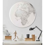 PINTDECOR OROLOGIO DA PARETE GLOBE CLOCK
