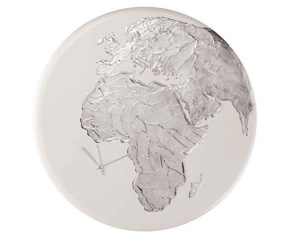 PINTDECOR OROLOGIO DA PARETE GLOBE CLOCK