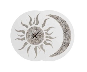 PINTDECOR OROLOGIO DA PARETE SOLE LUNA