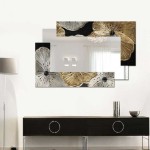 PINTDECOR SPECCHIO DA PARETE PETUNIA SCOMPOSTA PICCOLA