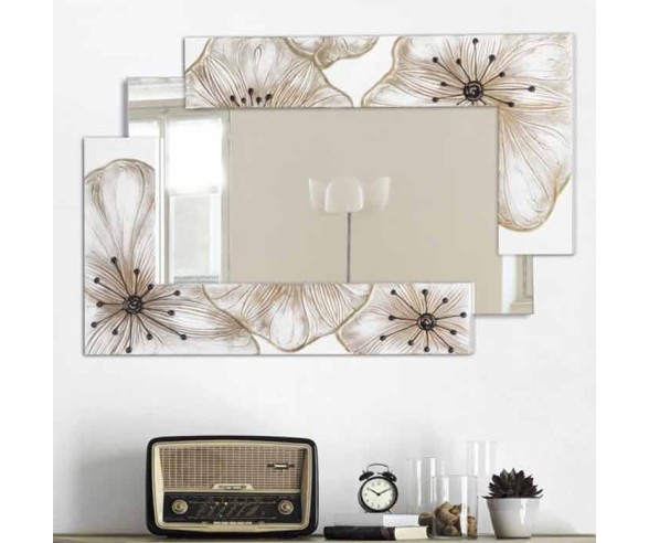 PINTDECOR SPECCHIO DA PARETE PETUNIA SCOMPOSTA PICCOLA