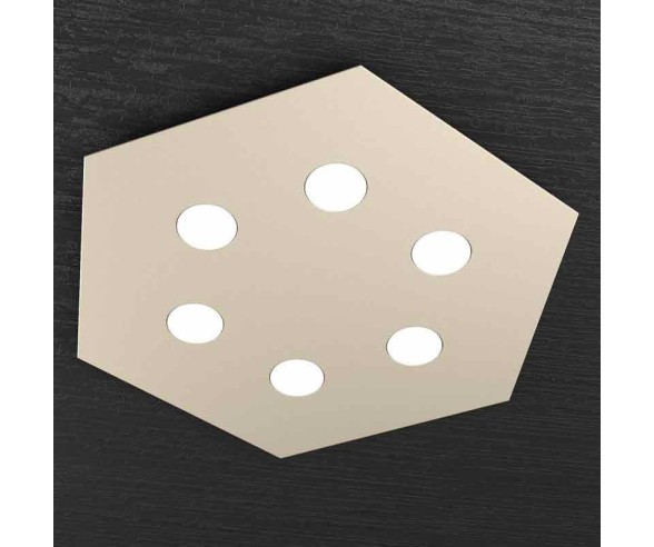 TOP LIGHT PLAFONIERA/APPLIQUE TP-HEXAGON 6L