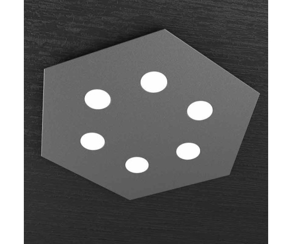 TOP LIGHT PLAFONIERA/APPLIQUE TP-HEXAGON 6L