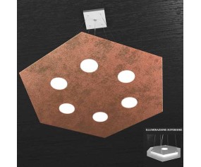 TOP LIGHT SOSPENSIONE HEXAGON SG+1