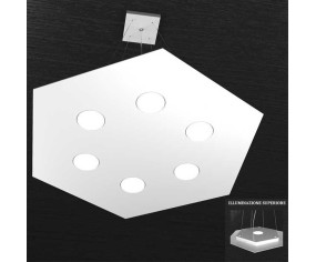 TOP LIGHT SOSPENSIONE HEXAGON SG+1 2