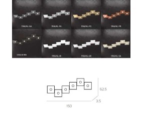 TOP LIGHT PLAFONIERA/APPLIQUE ECCENTRIC 2