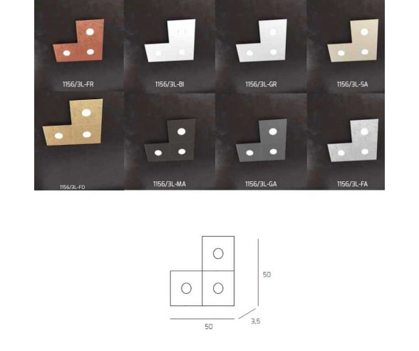 TOP LIGHT APPLIQUE/PLAFONIERA ECCENTRIC