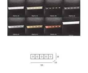 TOP LIGHT APPLIQUE/PLAFONIERA ECCENTRIC 5L 2