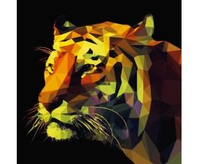 PINTDECOR QUADRO ABSTRACT TIGER