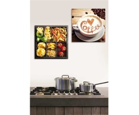 PINTDECOR QUADRO PASTA, BASILICO E POMODORO 2