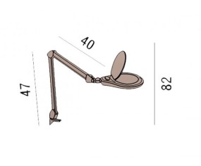 PERENZ LAMPADA DA TAVOLO CLOSE 2