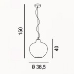 PERENZ SOSPENSIONE BOWL