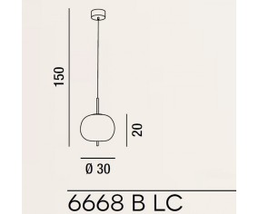 PERENZ SOSPENSIONE CIRRO 2