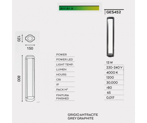GEA LUCE LAMPIONCINO GES452