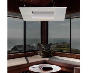 CATTANEO LAMPADA A SOSPENSIONE BIQUADRO LED