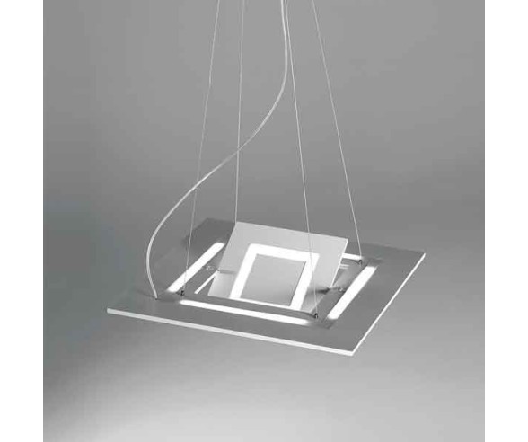 CATTANEO LAMPADA A SOSPENSIONE BIQUADRO LED