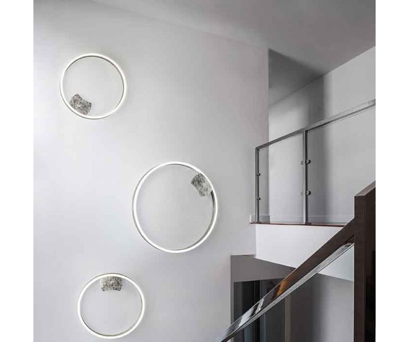 BRAGA APPLIQUE/PLAFONIERA LOOP LED