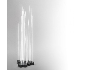 ARTEMIDE LAMPADA DA TERRA REEDS TRIPLO OUTDOOR LED