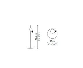 SLAMP LAMPADA DA TAVOLO IDEA 2