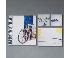 QUADRI MODERNI COMPOSIZIONE YELLOW