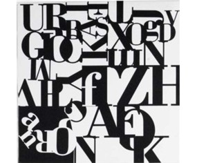 QUADRO MODERNO LETTERING 2