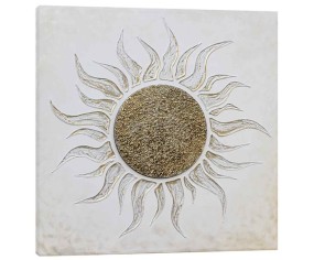QUADRO MODERNO SOLE BIANCO