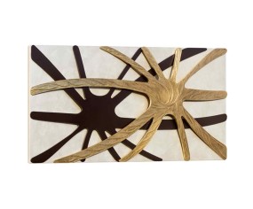 QUADRO MODERNO SPIDER NACRE