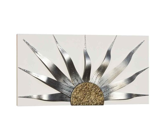 QUADRO MODERNO SOLAR STORM SILVER