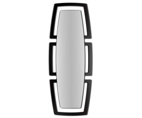 SPECCHIERA MODERNA TOTEM NERO