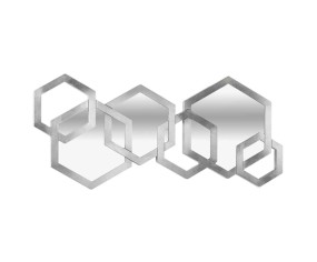 PINTDECOR SPECCHIERA MODERNA ESAGONI